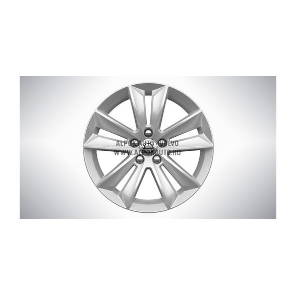 V60 II - 17" Double Spoke Silver - alufelni