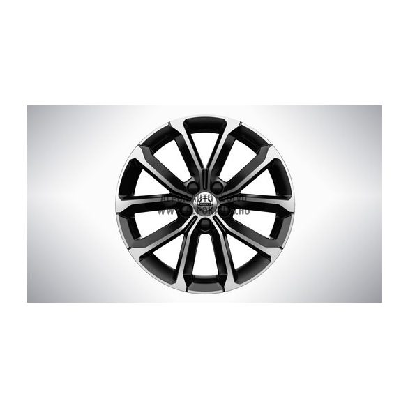 V60 II - 17" V Spoke Black Diamond Cut - alufelni