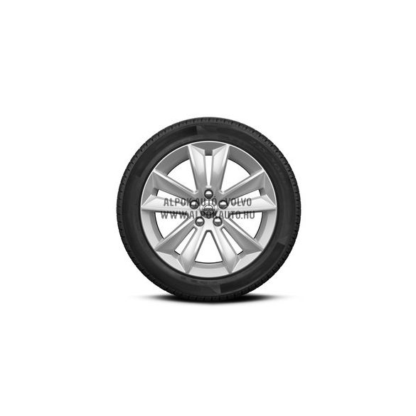 V60 II - 17" Double Spoke Silver - Komplett téli kerék szett - Nokian