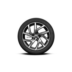   V60 II - 18" Spoke Black Diamond Cut - Komplett téli kerék szett - Pirelli